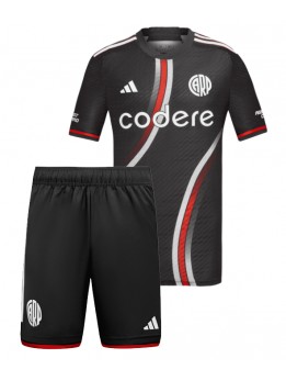 River Plate Replika Tredje Kläder Barn 2024-25 Kortärmad (+ byxor)